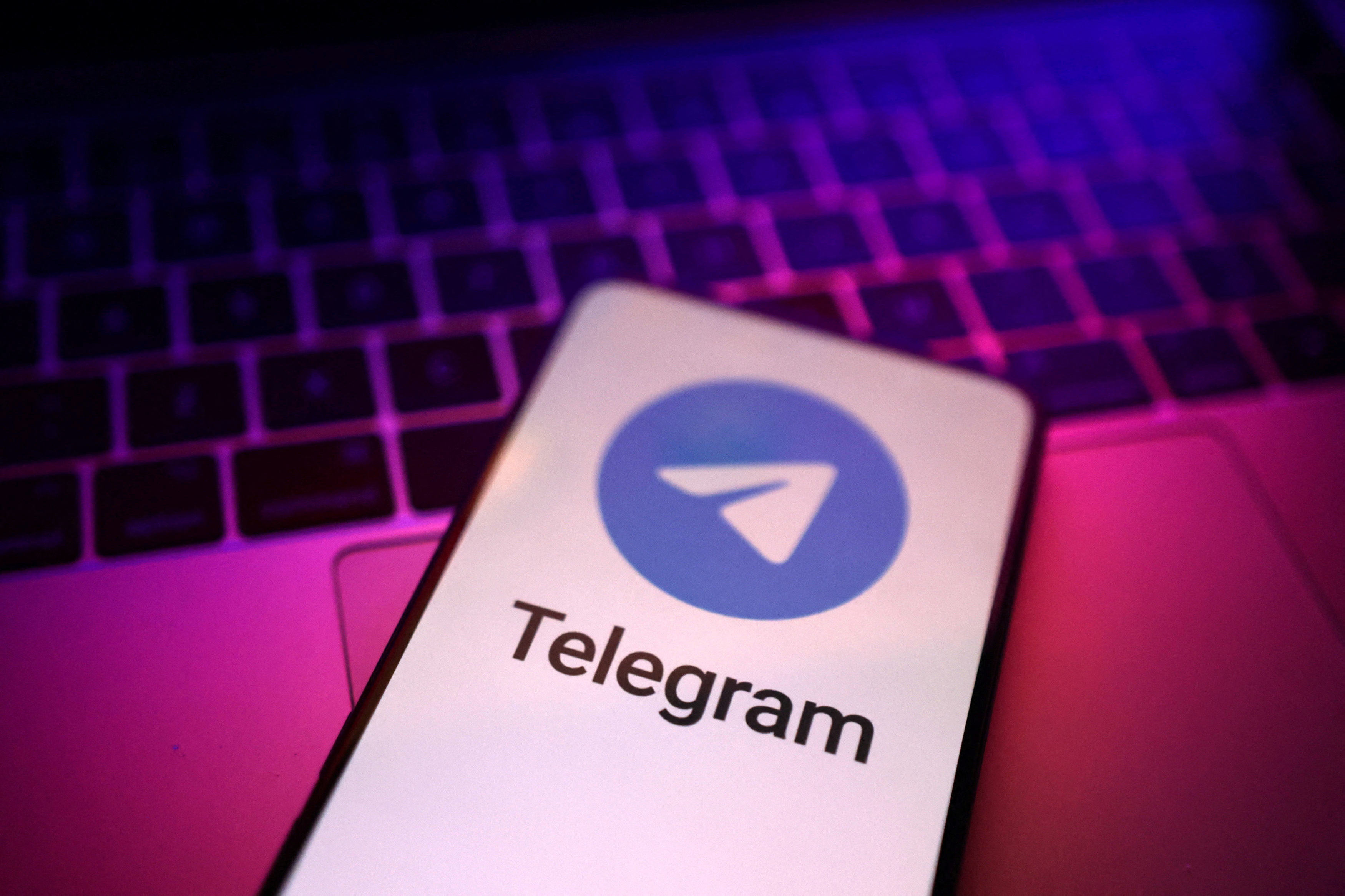 Read message display on Telegram